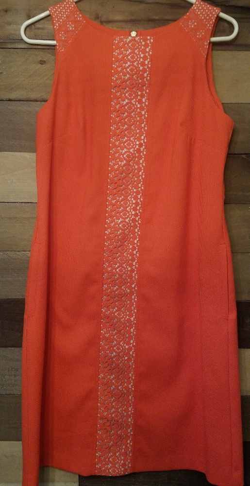 Nine west size 8 orange dress